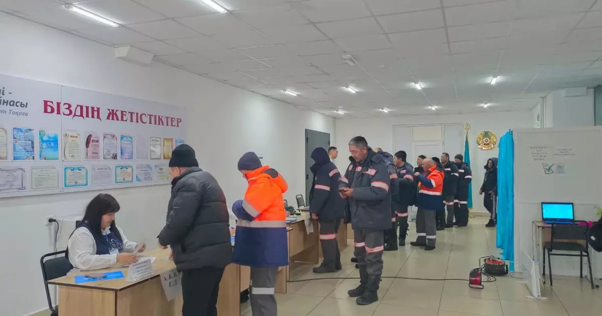  Абай облысында металлургтер ұжым болып дауыс берді 