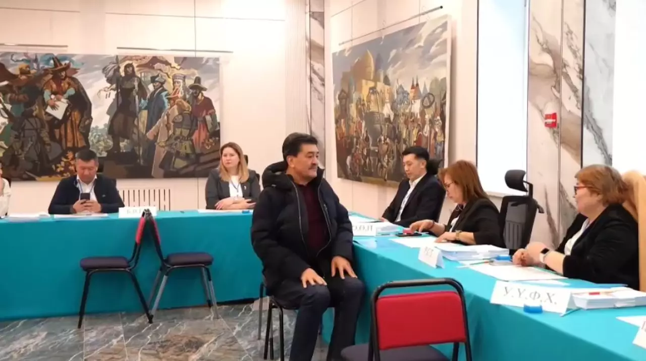 Ерлан Нысанбаев проголосовал на референдуме