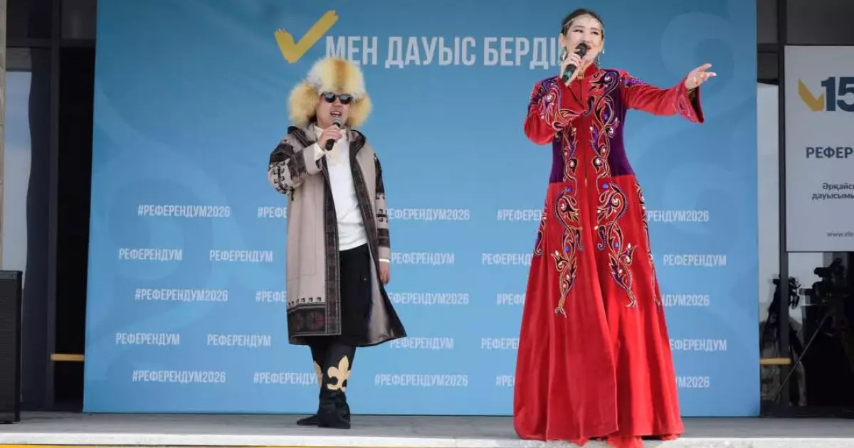  Түркістандықтар саяси науқанды мерекеге айналдарды 