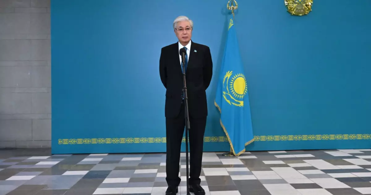  Қасым-Жомарт Тоқаев дауыс бергеннен кейін журналистерге арналған брифинг өткізді 