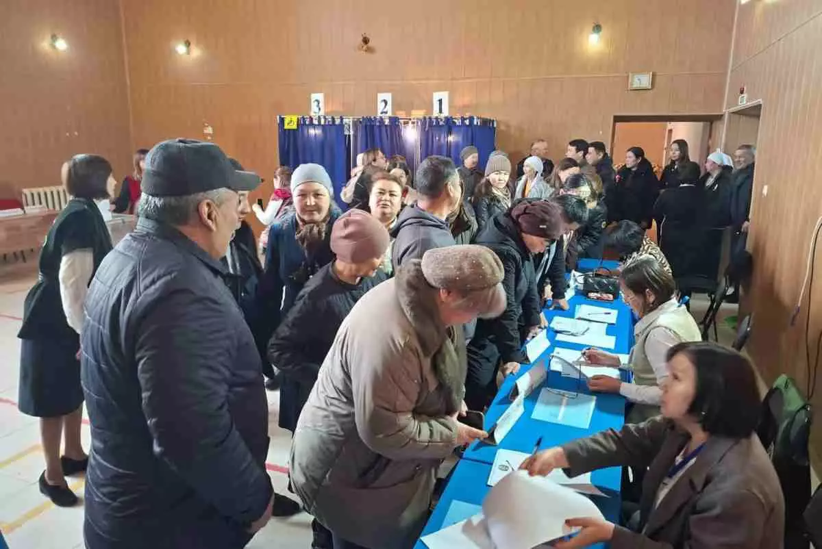 Атырау облысындағы ең шалғай шекаралық ауыл тұрғындары референдумда дауыс берді