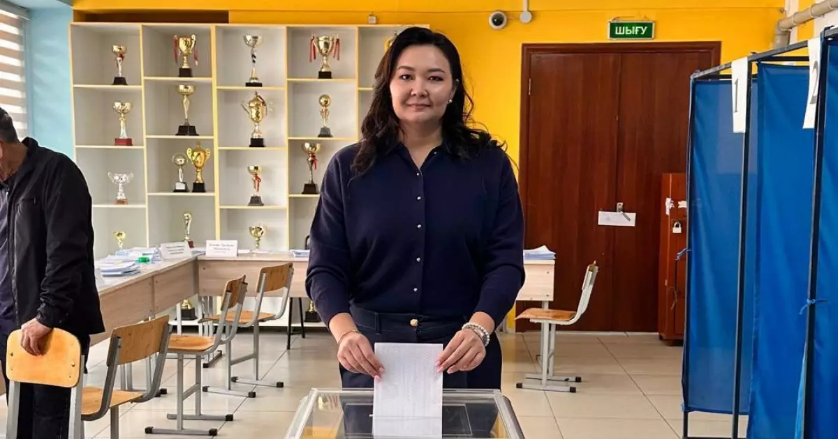   Әлия Юсупова жастар мен спортшыларға үлгі болып, референдумға белсенді түрде қатысуға шақырады   