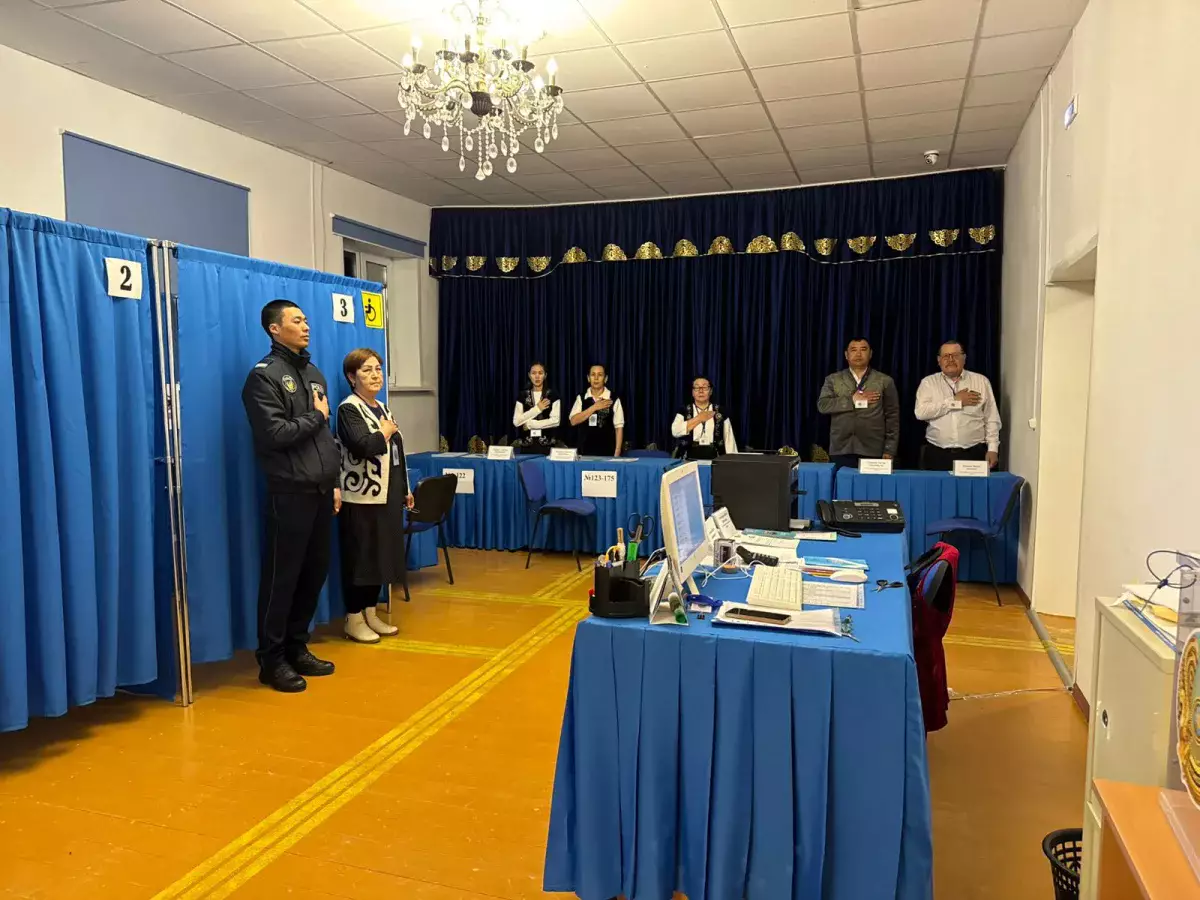 Ішімдіктен бас тартқан Құрылыс ауылы референдумға 100 пайыз қатысты