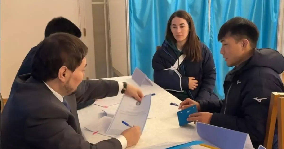   Ғұсман Қырғызбаев пен Әбиба Әбужақынова Чехияда дауыс берді   