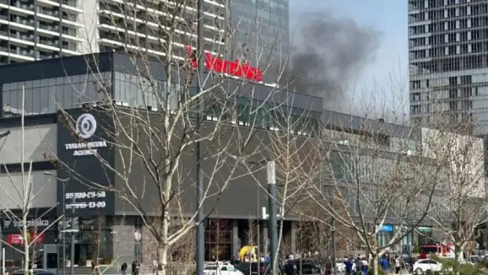 Пожар произошел в ТРЦ Park in Mall в Tashkent City