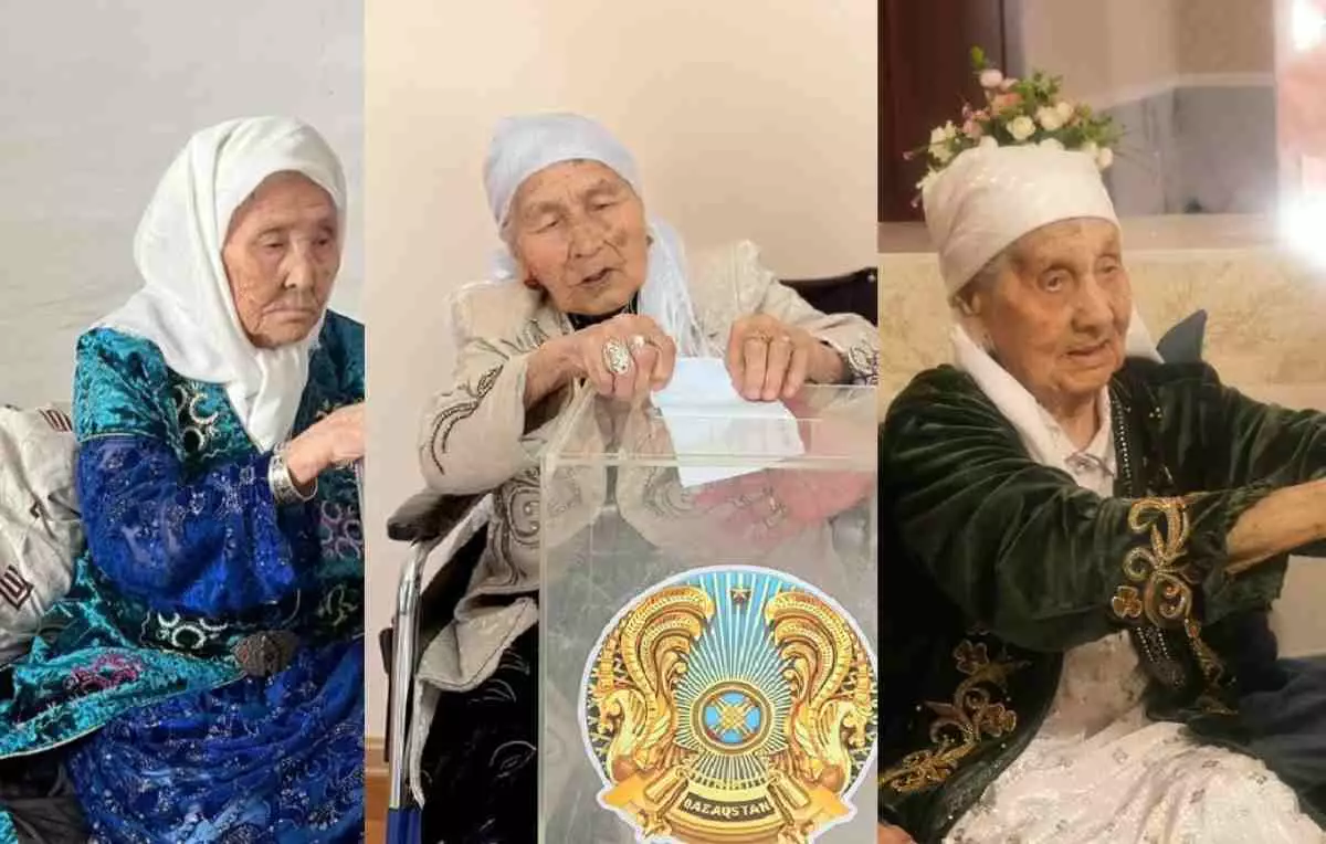 Атырау облысында ғасыр жасаған кейуаналар дауыс берді