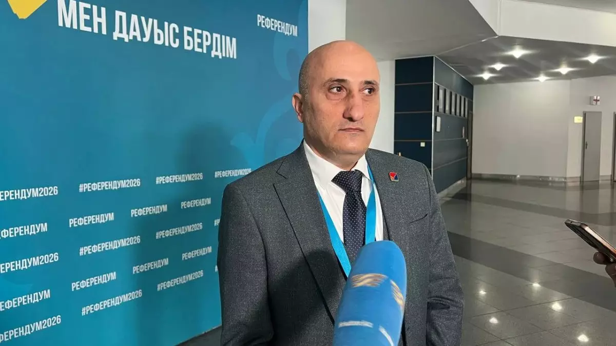 Қазақстандағы учаскелерде бәрі жан-жақты ойластырылған – Армения ОСК төрағасы референдум туралы
