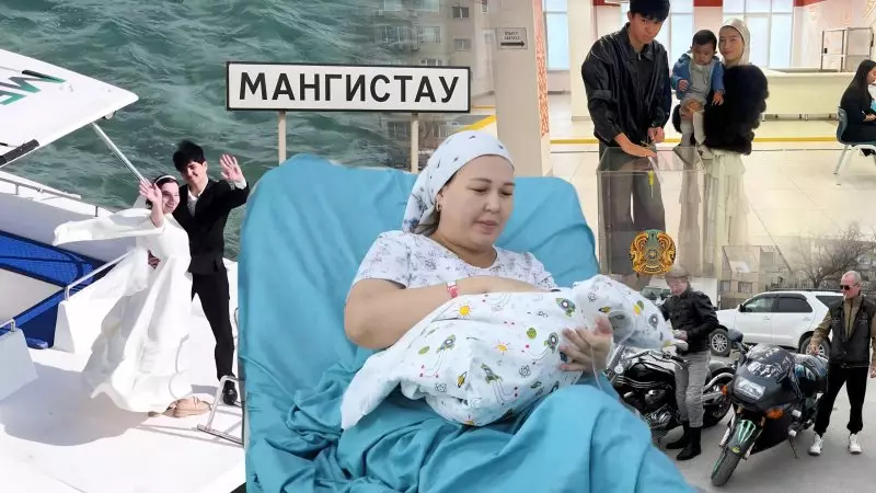 Катер, байкеры и ребёнок по имени Конституция: как проходит референдум в Мангистау