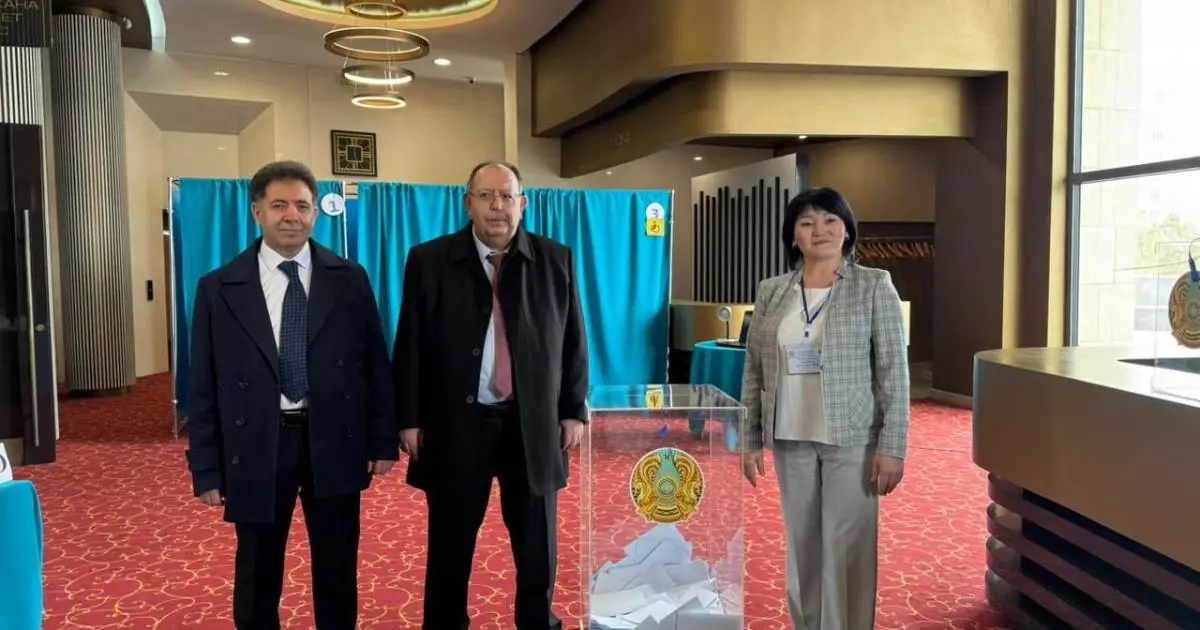  Казахстан качественно подготовился к референдуму – глава ЦИК Турции 