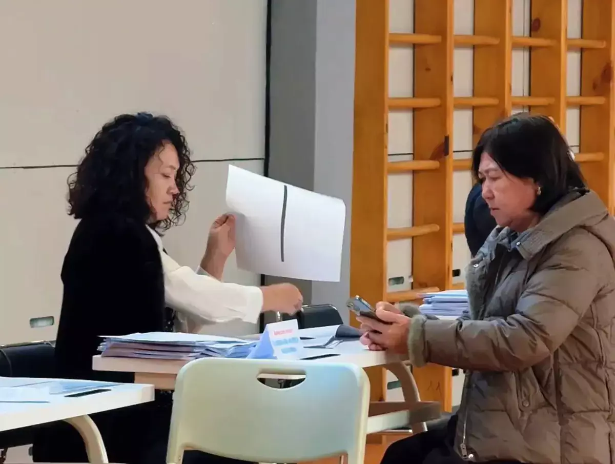 На участке референдума №253 в Актау голосование проходит в соответствии с требованиями закона - новости на Lada.kz 15.03.2026