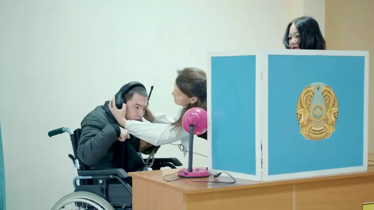 Ұлытау облысында ерекше қажеттілігі бар 421 адам үшін арнайы дауыс беру кабиналары дайындалды