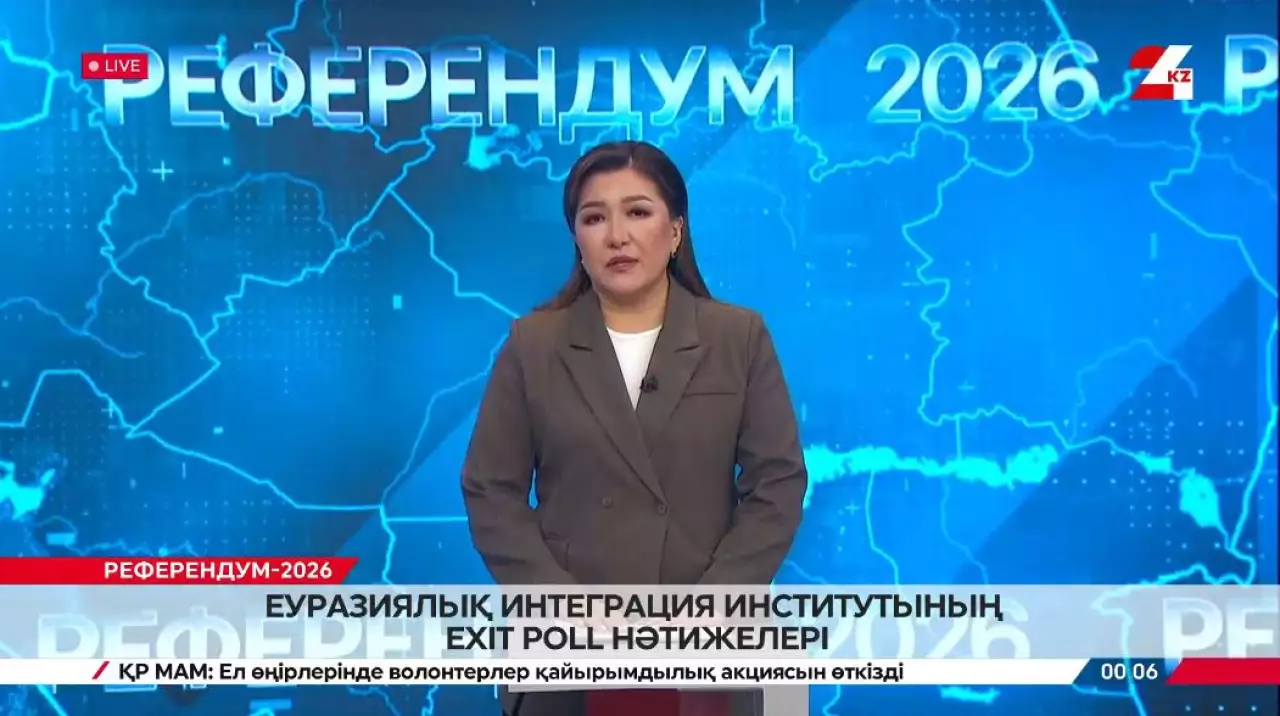 Еуразиялық интеграция институтының exit poll нәтижелері
