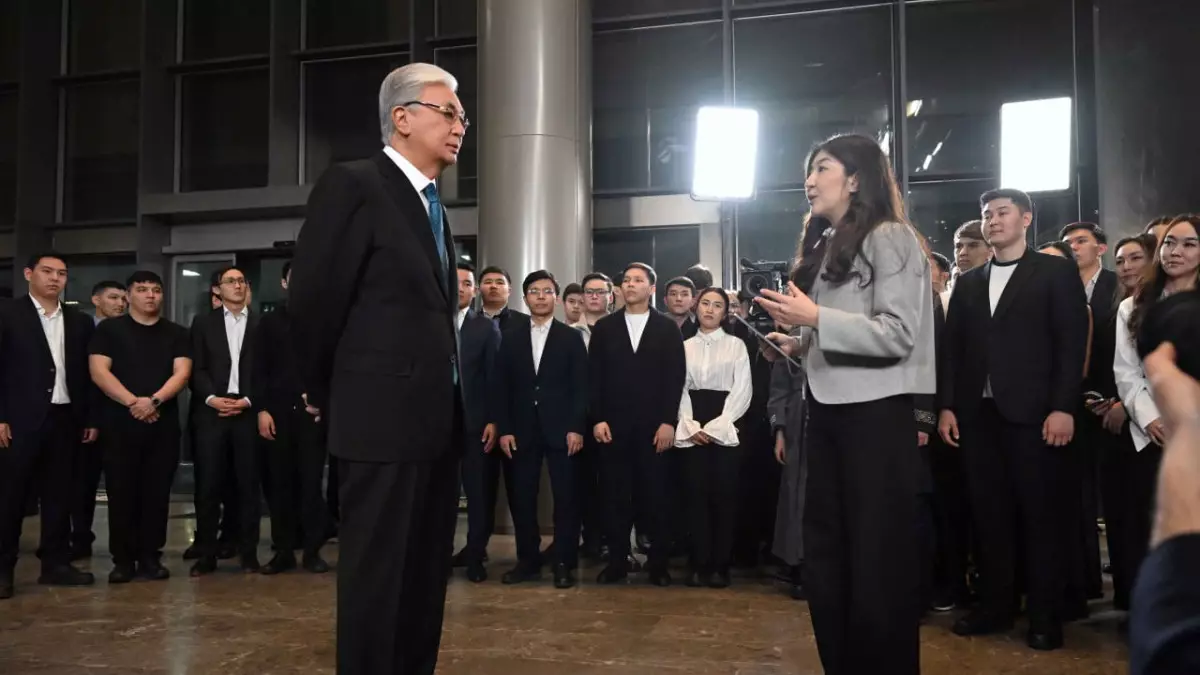 Молодежь Казахстана выразила поддержку всем инициативам Главы государства