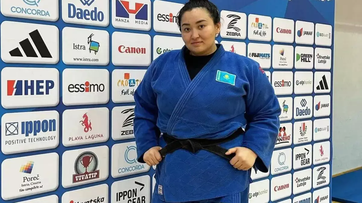 Казахстанская дзюдоистка завоевала медаль престижного турнира в Польше