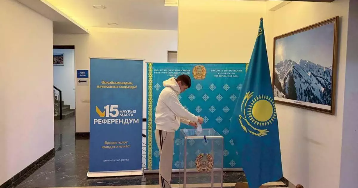  Шетелде 12 мыңнан астам қазақстандық референдумда дауыс берді 
