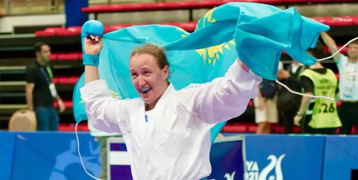 Қазақстандық спортшы каратэден алтын алды