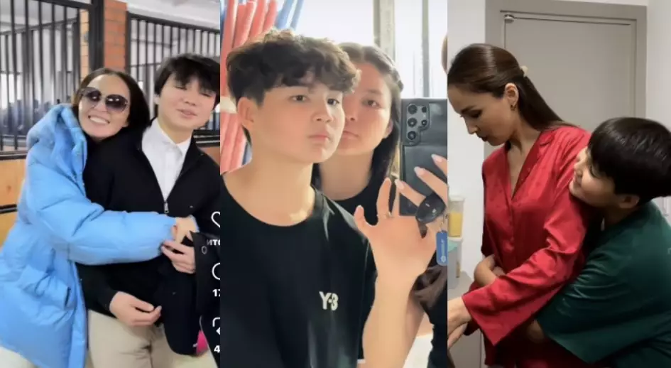 «Жауапкершілігің арта түсті»: Жұлдыз Әбдікәрімова ұлына арнап жазба жариялады (ВИДЕО)