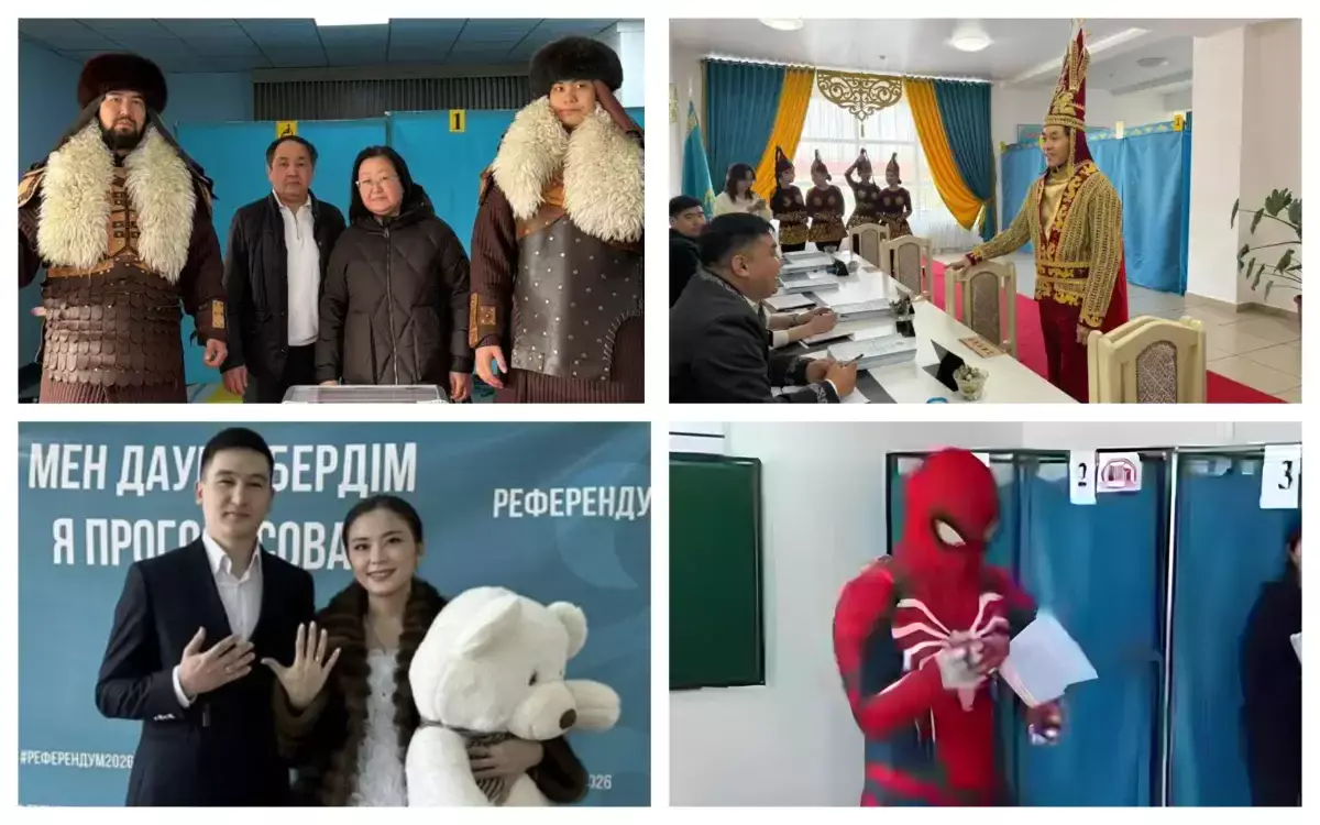 «Нигде такого нет»: россияне удивились креативности казахстанцев на референдуме