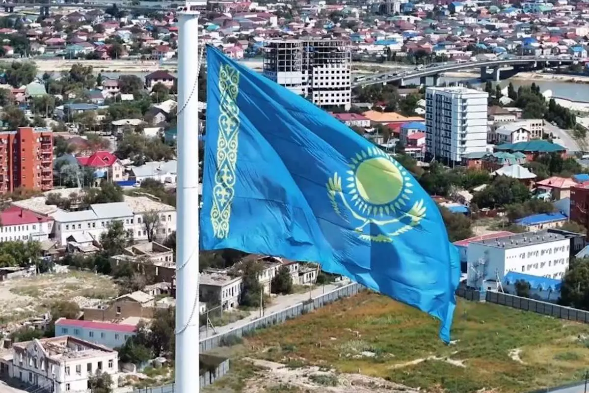 Флаг Казахстана признали лучшим в мире