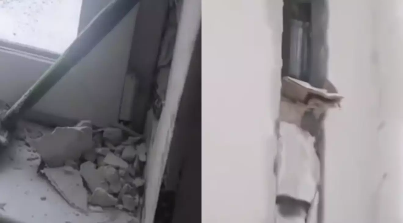 Павлодарда жаңа салынған әлеуметтік үйлер қирап жатыр