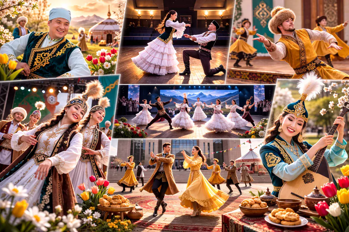 Наурызнама: Алматы театрлары «Қара жорға» ырғағымен тоғысты