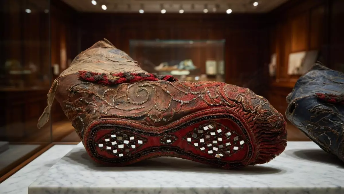 Сапог сакской женщины из Алтая восхитил весь мир