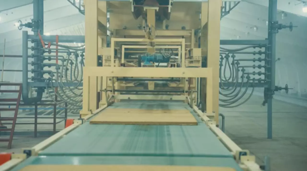 Сабаннан құрылыс плиталары жасалады