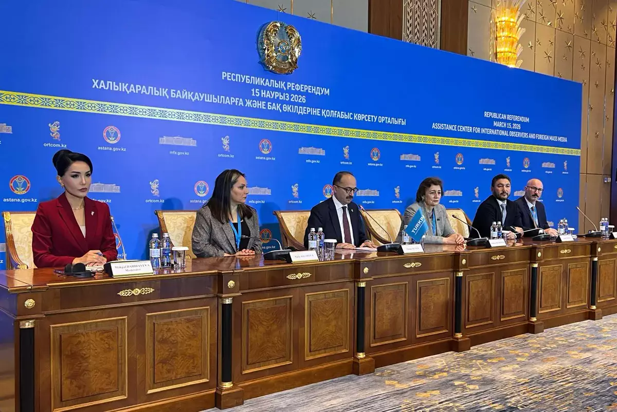 TURKPA заявила о высоком уровне проведения референдума в Казахстане.