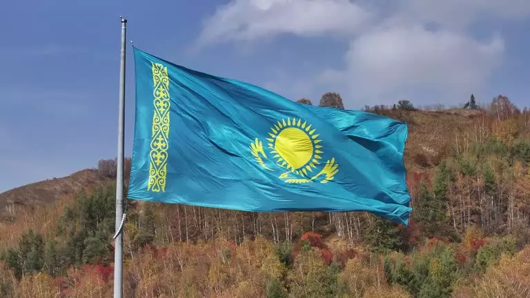 Флаг Казахстана признан лучшим в мире в международном онлайн-турнире