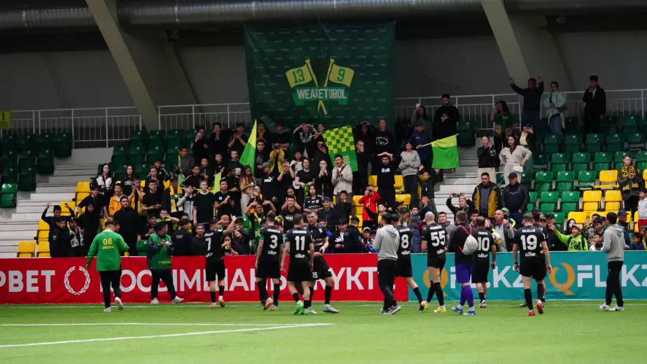 Гол в добавленное время решил судьбу матча "Тобол" - "Жетысу" в КПЛ