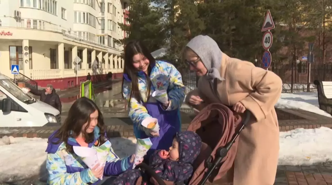 Акция «Бауырсак объединяет» прошла в Астане