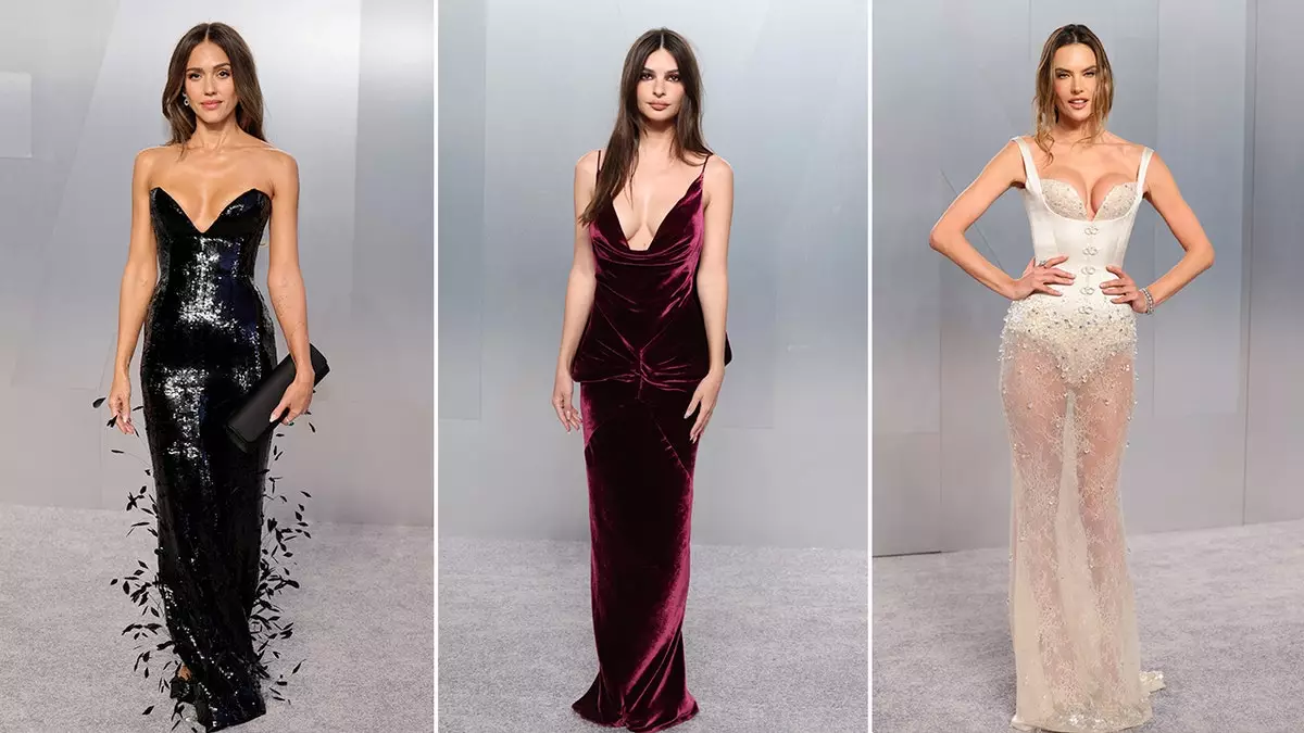 Звезды, включая Джессику Альбу, Кейт Хадсон и Алессандру Амбросио, блистали на серебряной дорожке Vanity Fair перед "Оскаром-2026".