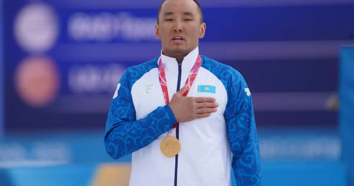  Паралимпиада чемпионы Ербол Хамитов елге оралды 