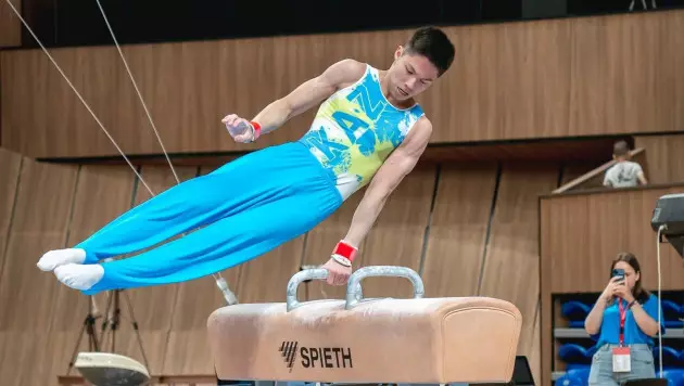 Қазақстан құрамасы спорттық гимнастикадан Әлем кубогы кезеңін бір күміс алды