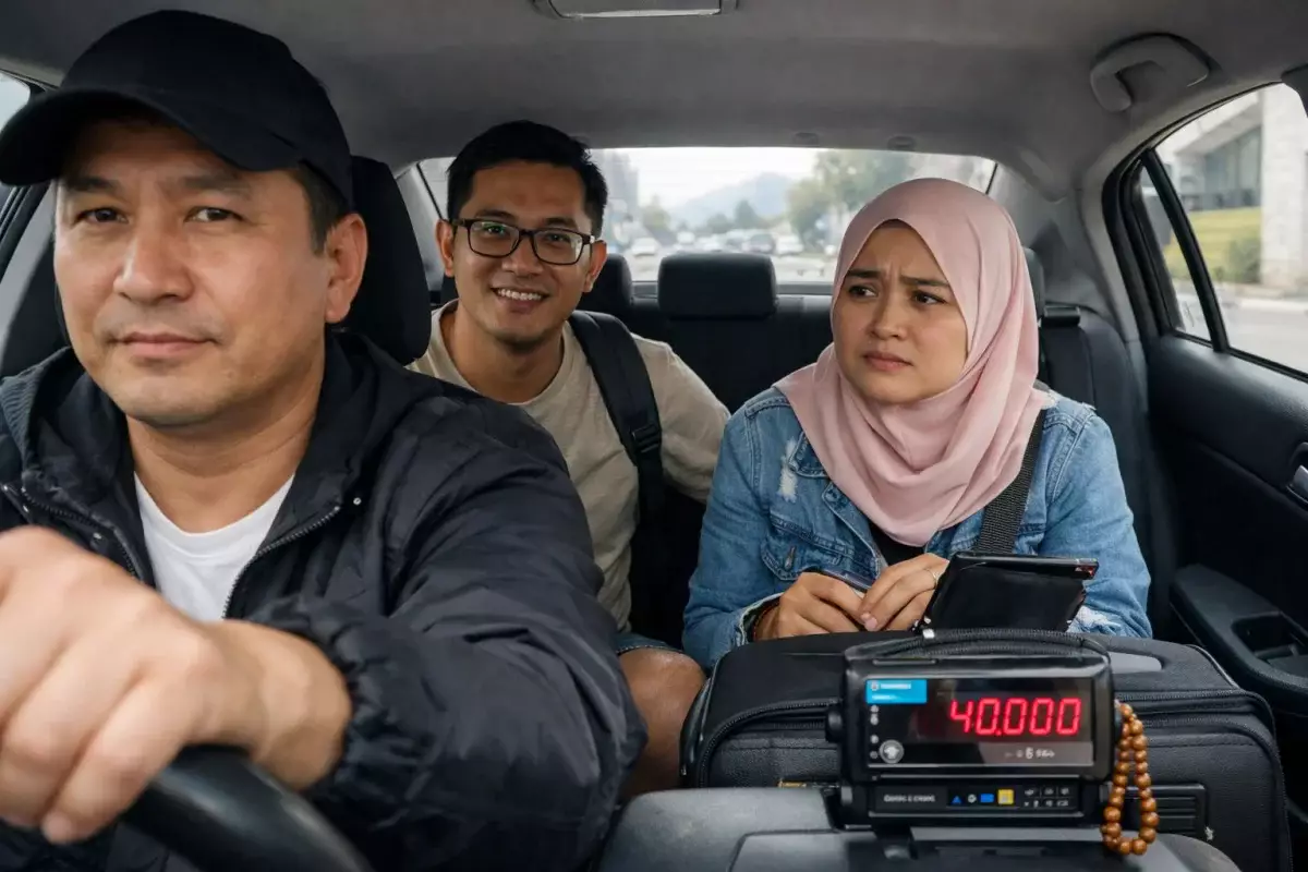 В Алматы таксист взял 40 тысяч тенге с туристов из Малайзии