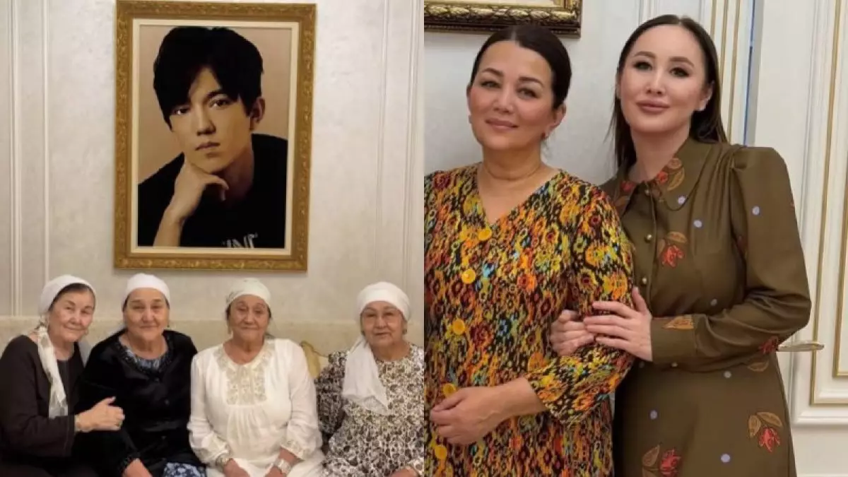 «Әлемді мойындатқан таланттың үйі»: Гүлнұр Оразымбетова Димаштың шаңырағында болды (ФОТО)