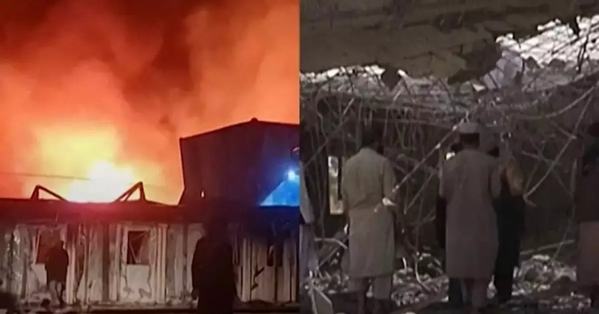  Ауғанстан Пәкістанның Кабулдағы ауруханаға жасаған әуе соққысынан 400 адам қаза тапқанын мәлімдеді 