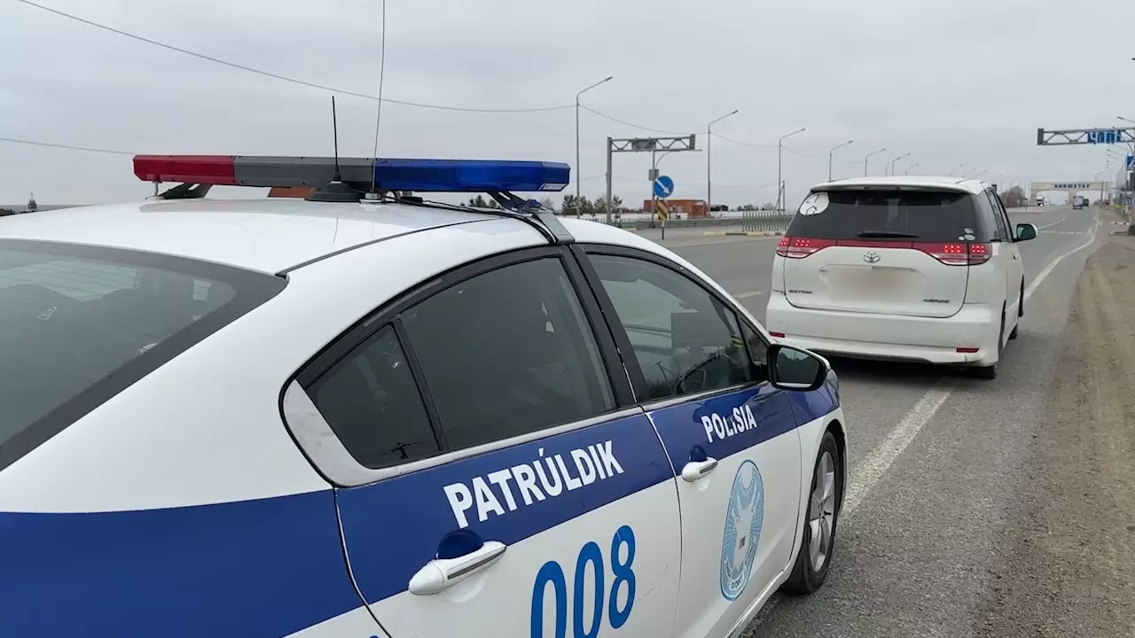 Көкшетауда жүргізуші артқы орындыққа ауысып, жауапкершіліктен қашпақ болды