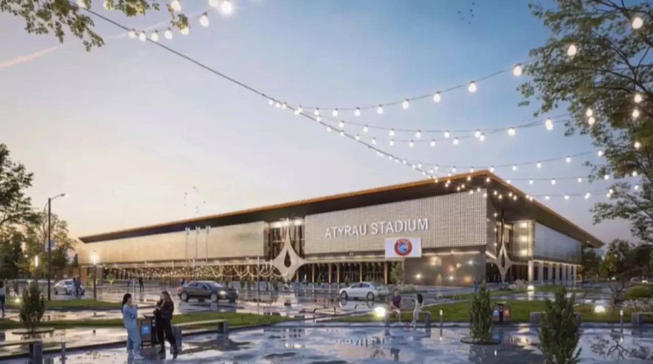 Стадион на 12 тысяч зрителей строят в Атырау