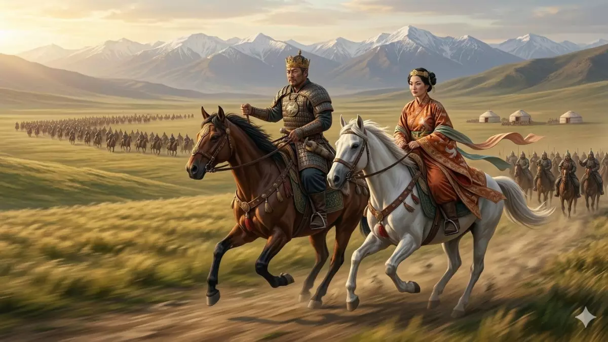 Тюркский Македонский: чем известен Мукан-каган и его дочь императрица Ашина