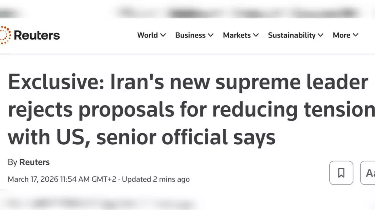 Иран отказался от предложения перемирия с США — Reuters