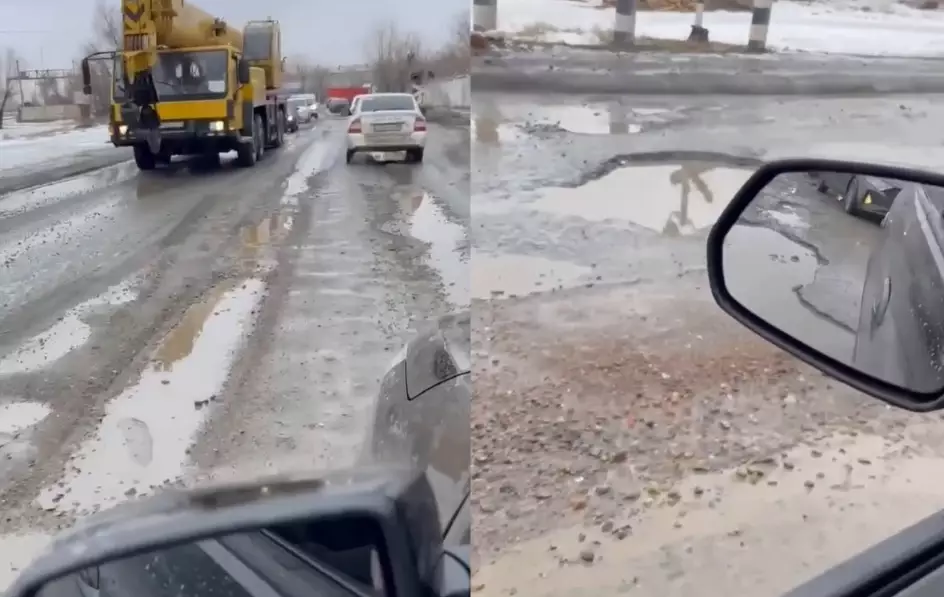 Семей жүргізушілері шұрық-тесік жолға шағымданды