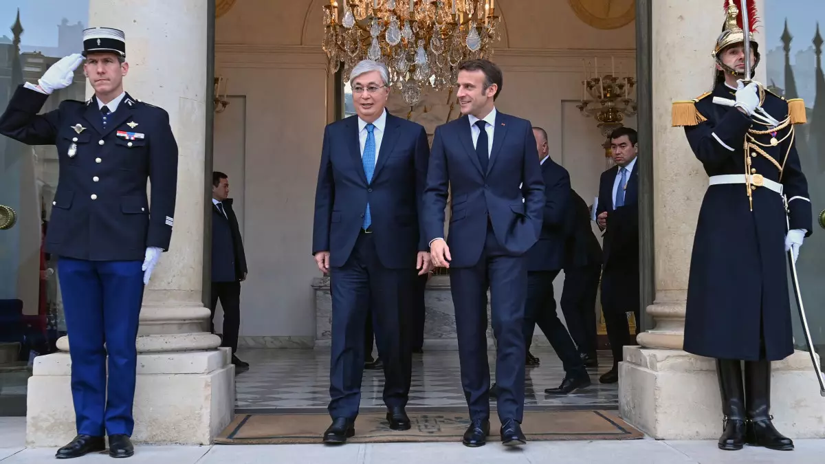 Эммануэль Макрон дал высокую оценку референдуму в Казахстане