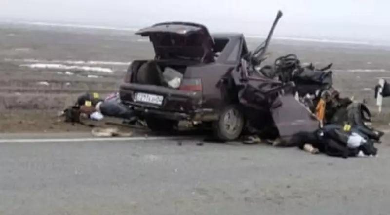 Пять человек погибли в ДТП на трассе в Актюбинской области