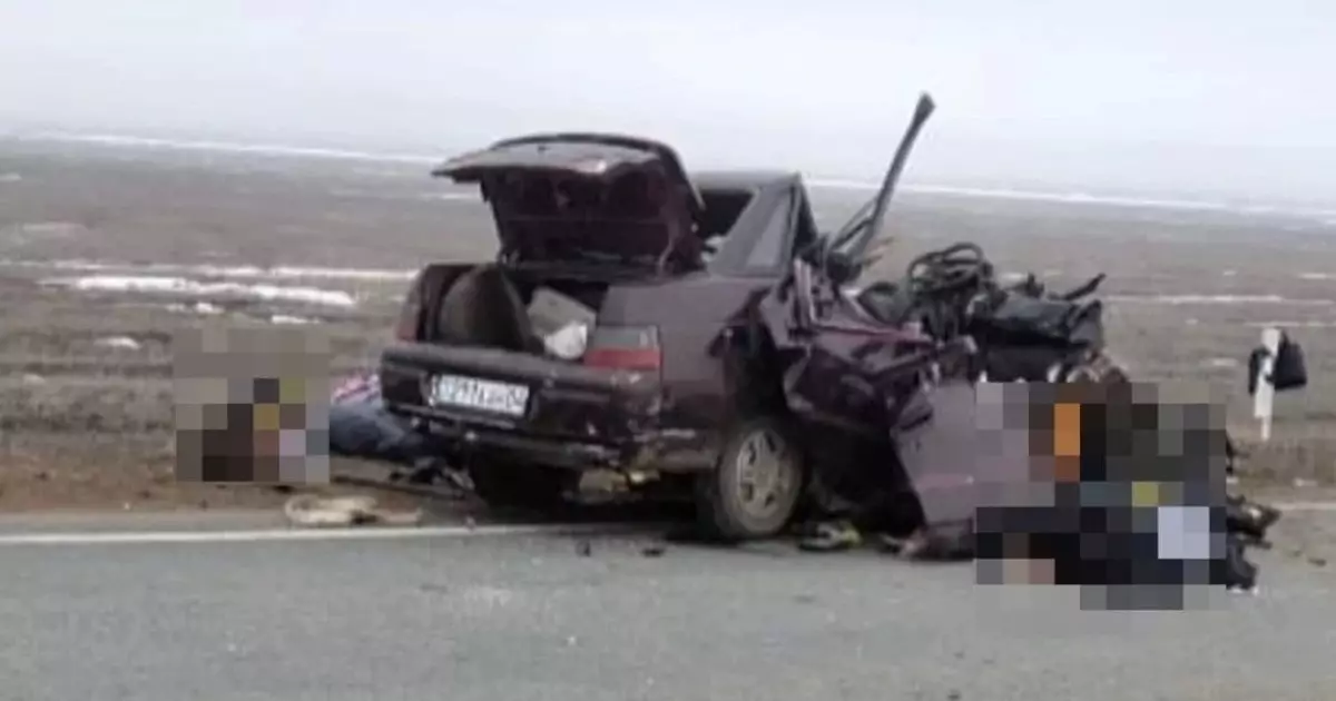  Ақтөбе облысында жантүршігерлік жол апаты: 5 адам қаза тапты 