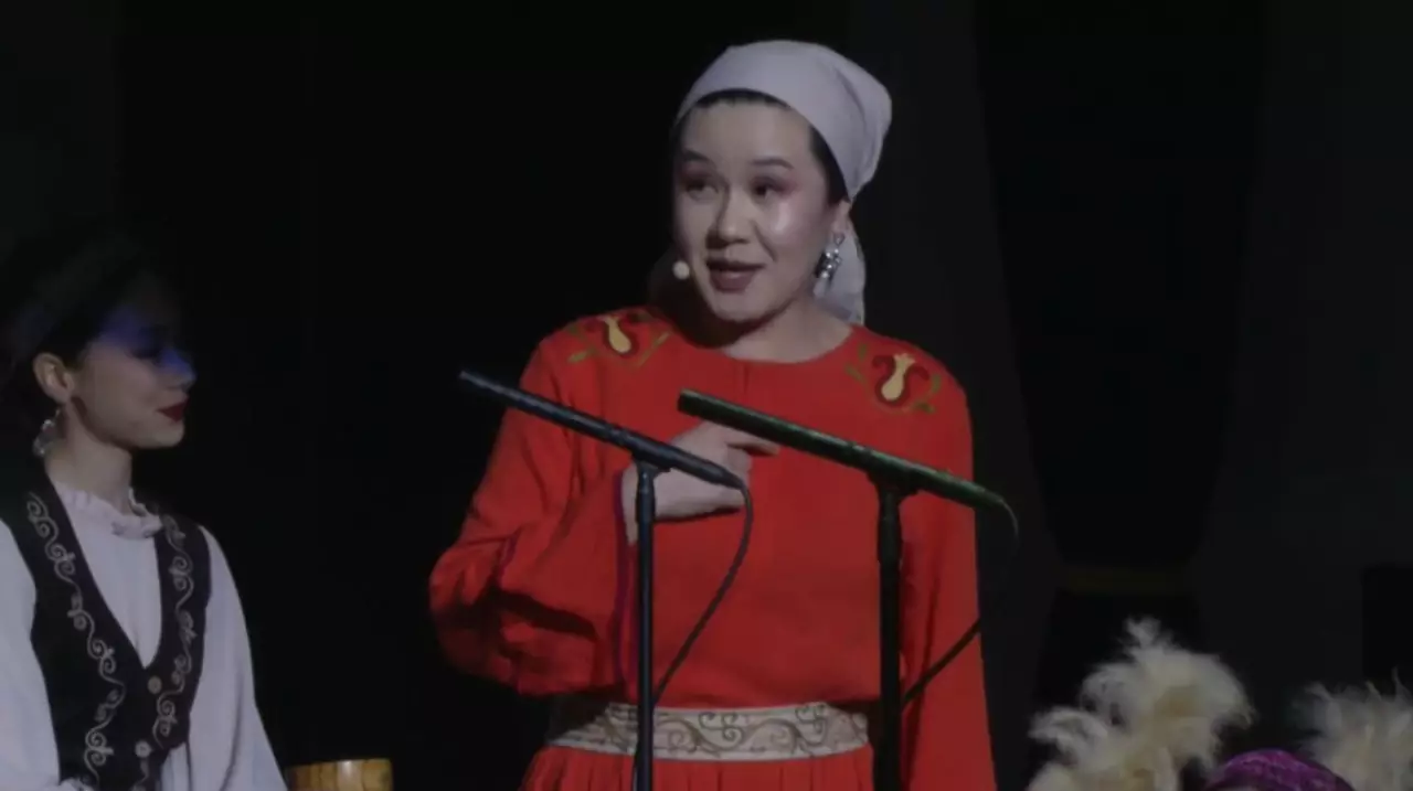 Қырғызстан артистері Астанадағы театрда мюзиклді сахналады