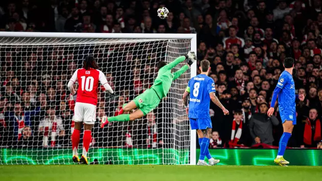 Два гола решили судьбу матча "Арсенал" - "Байер" в Лиге чемпионов