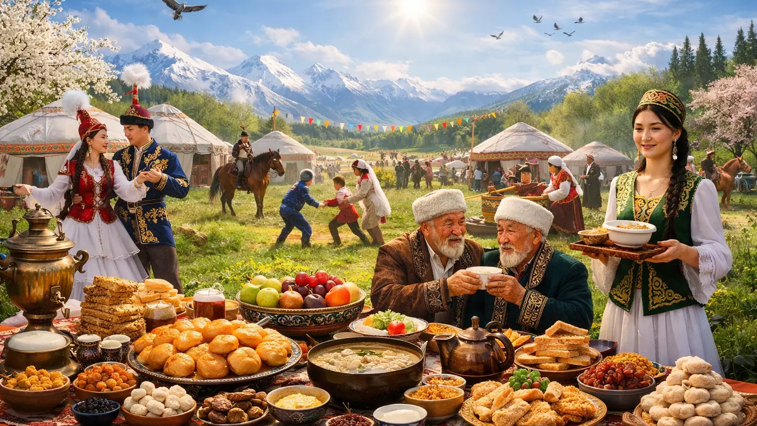 Наурыз мейрамына арналған құттықтаулар мен тілектер 2026 – ең үздік жинақ