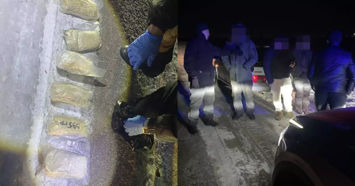  Қарағандыда курьерден 3 келіге жуық психотроптық зат тәркіленді 