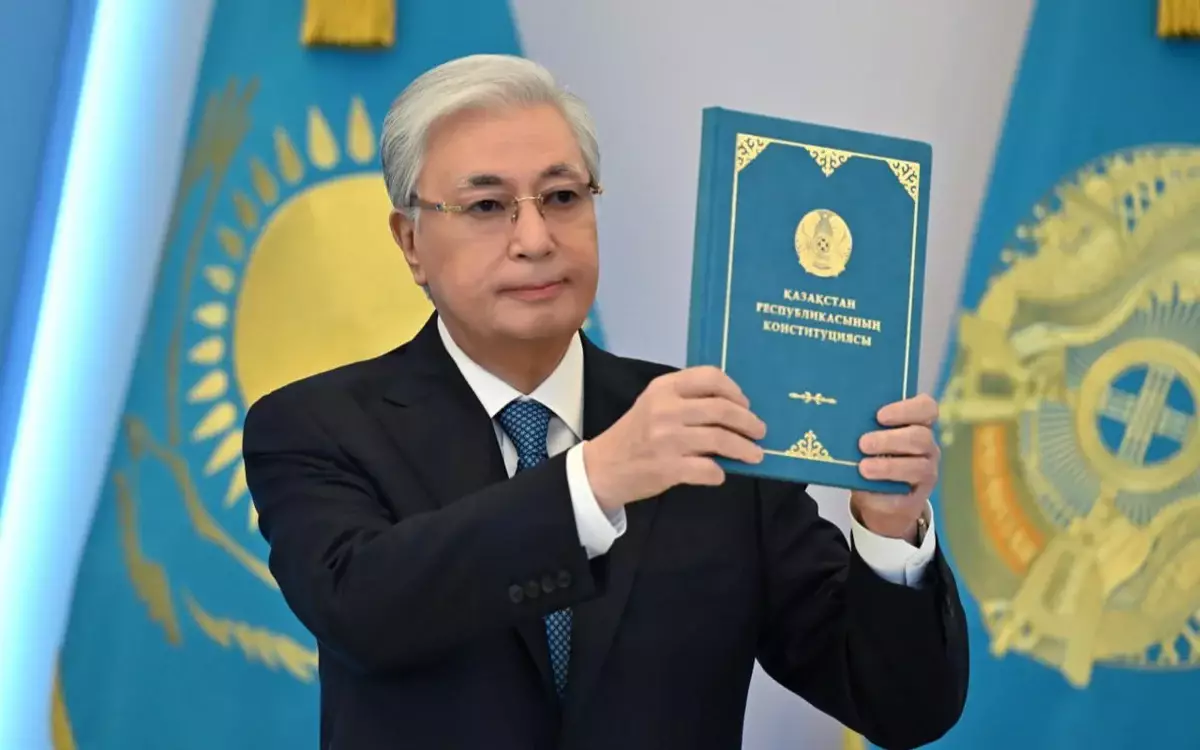 Президент Конституцияны қабылдауға арналған салтанатты жиынға қатысты